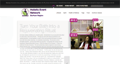 Desktop Screenshot of holisticeventnetwork.com